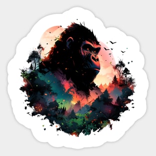 king kong Sticker